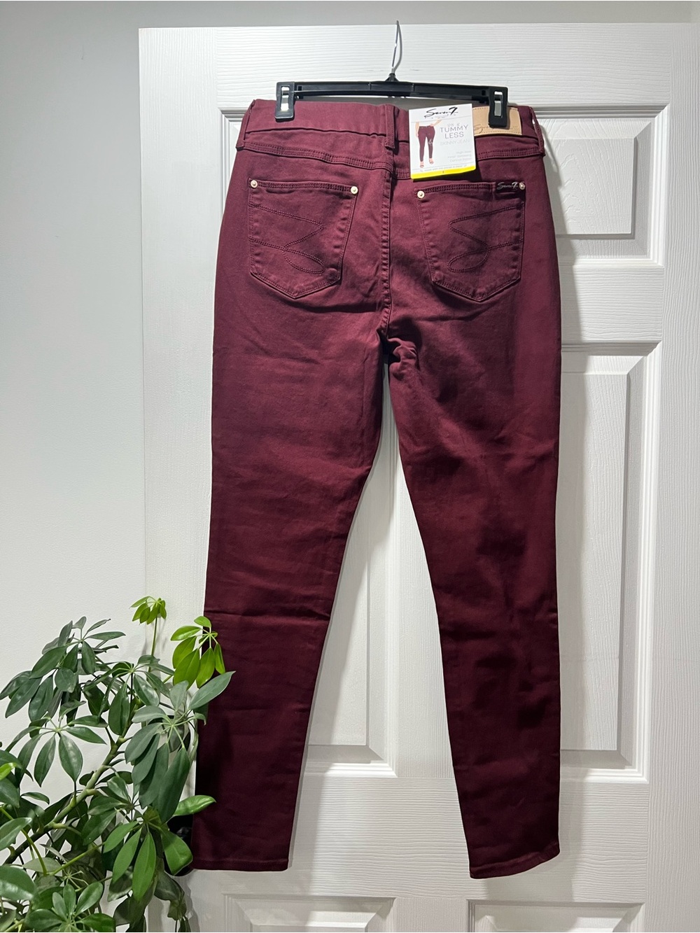 Seven7 Tummy Less Skinny Jean Size 8 - Picture 2 of 8